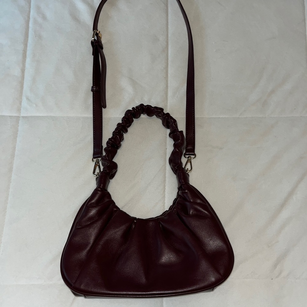 Dark Maroon Shoulder Bag